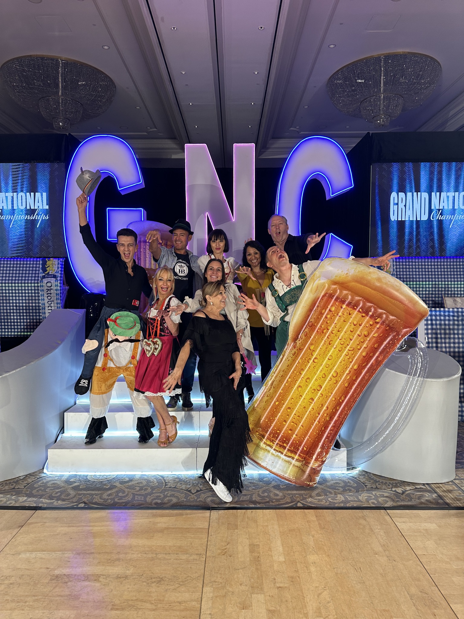 Octoberfest-themed costumes