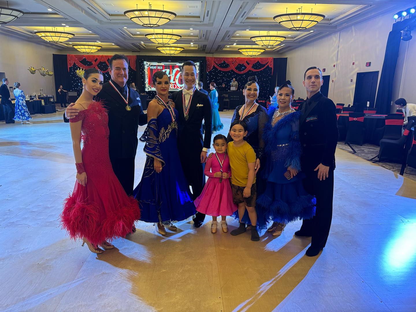 Group of dancers