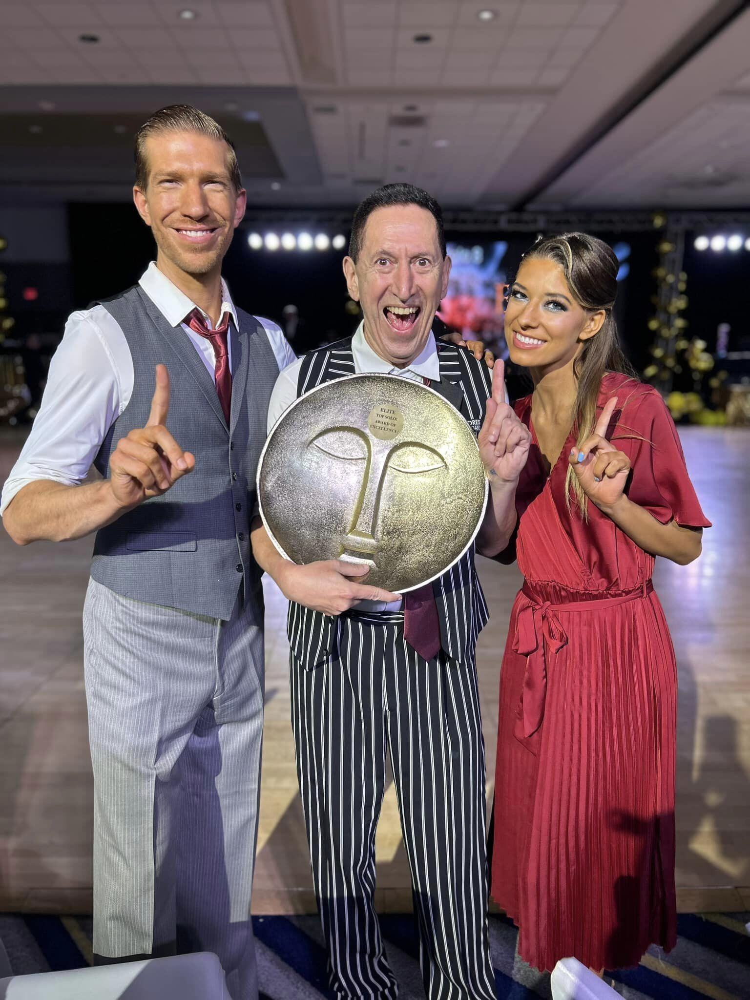 3 attendees of Elite Dancesport