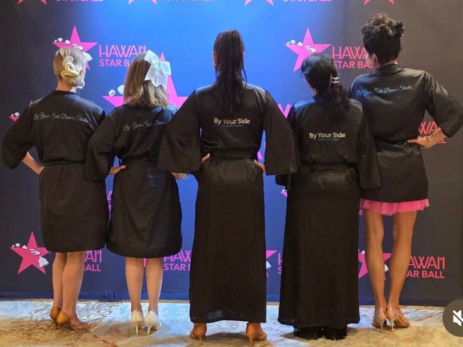 Ladies in their black robe