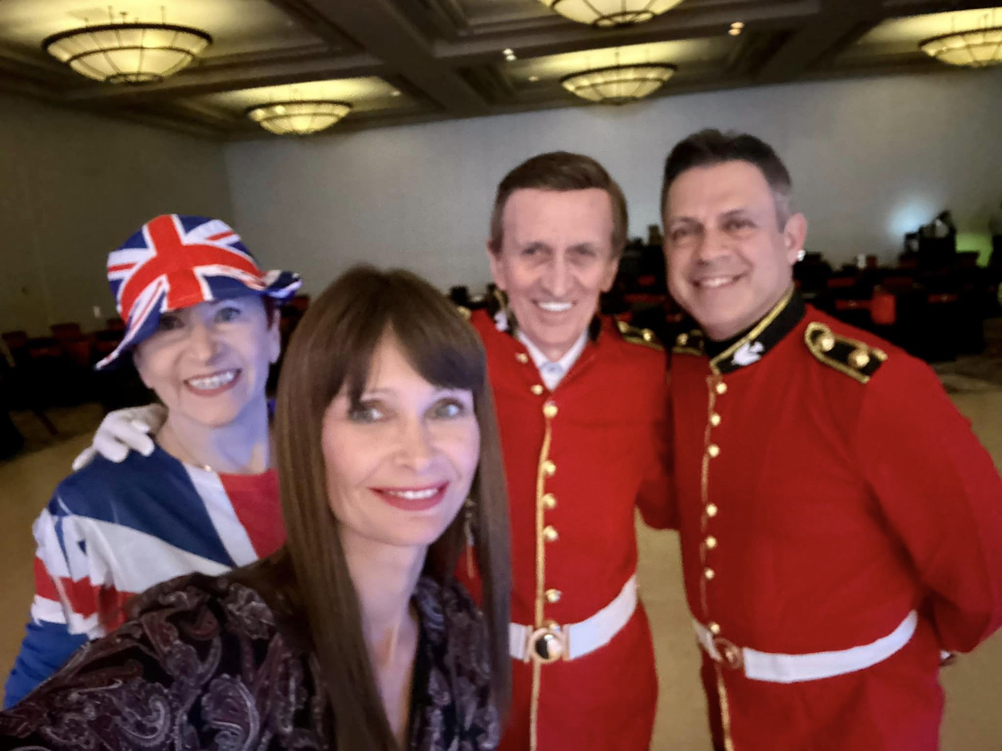 British-themed costume